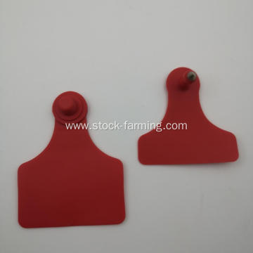 Plastic Cattle Ear Tags For Livestock Farming